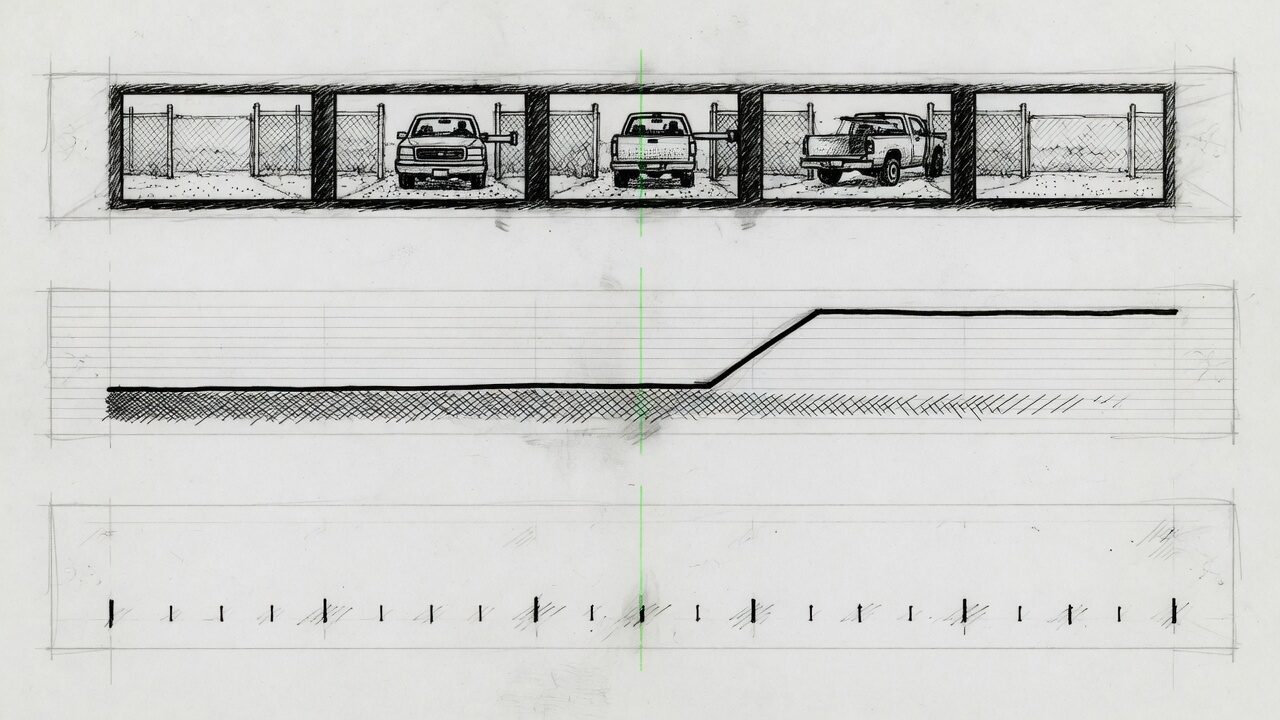 Synchronized camera, sensor, and event strips sharing one replay position.